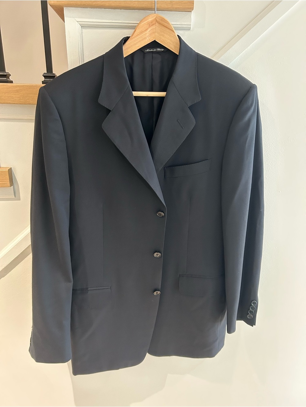 Canali Men's Classic Black Blazer